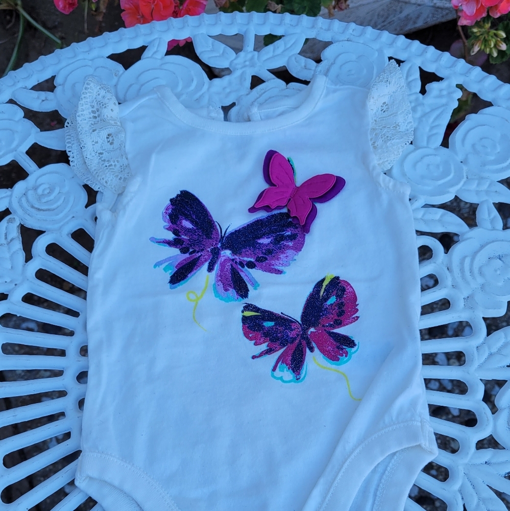 Children's place baby girl's onesie